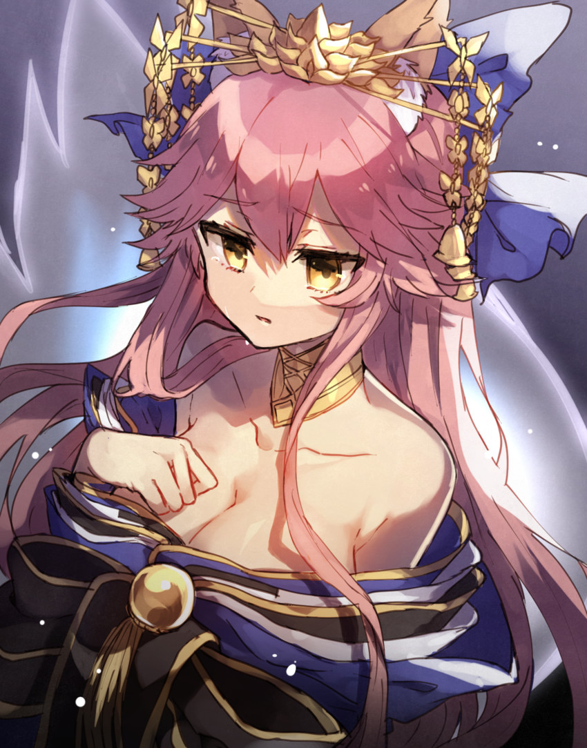 tamamo and tamamo no mae (fate and 2 more) drawn by chibirisu