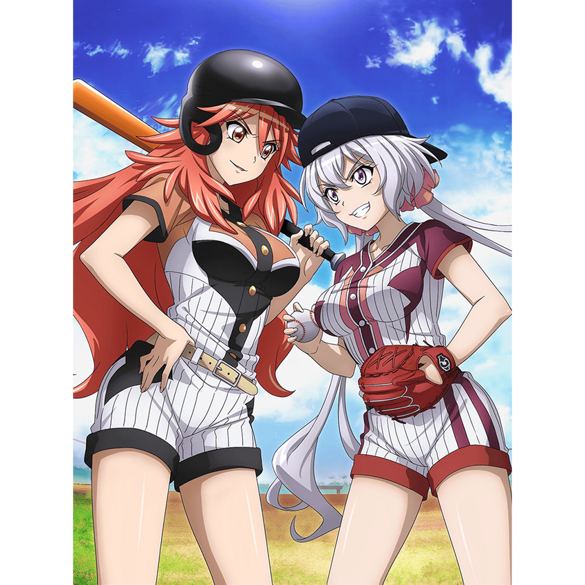 yukine chris and amou kanade (senki zesshou symphogear and 1 more)