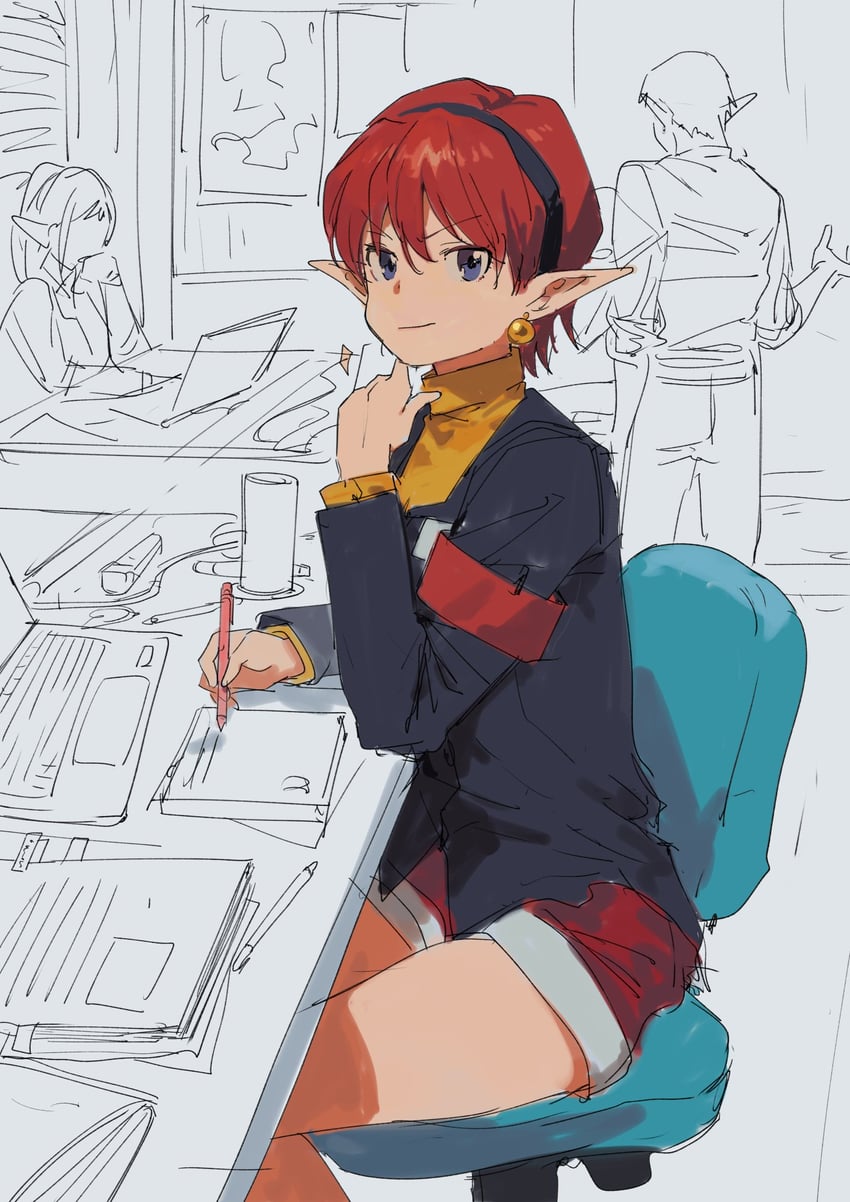 chisato madison (star ocean and 1 more) drawn by aoki_(fumomo)