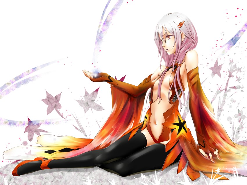 yuzuriha inori (guilty crown) drawn by poker-face-008