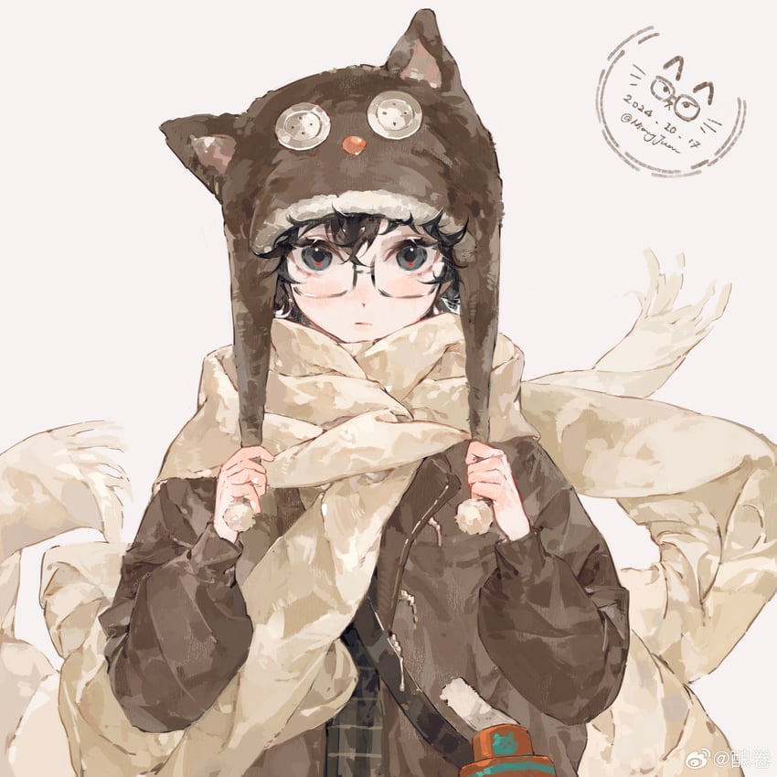 amamiya ren (persona and 1 more) drawn by niangjuan