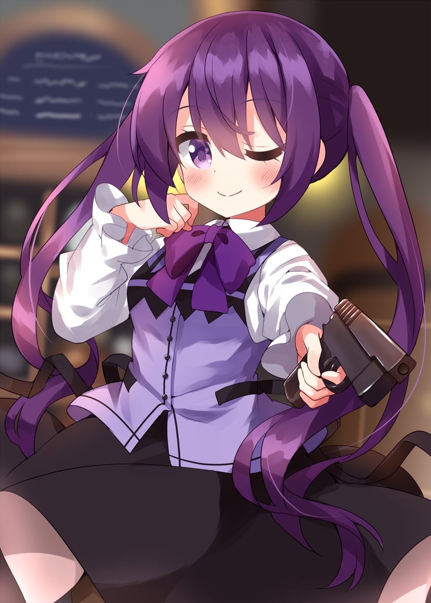 tedeza rize (gochuumon wa usagi desu ka?) drawn by ruu_(tksymkw)