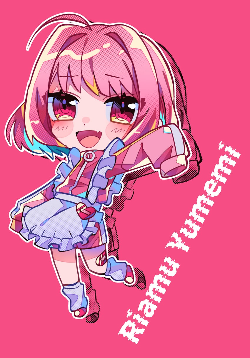 yumemi riamu (idolmaster and 1 more) drawn by yuusuke-kun