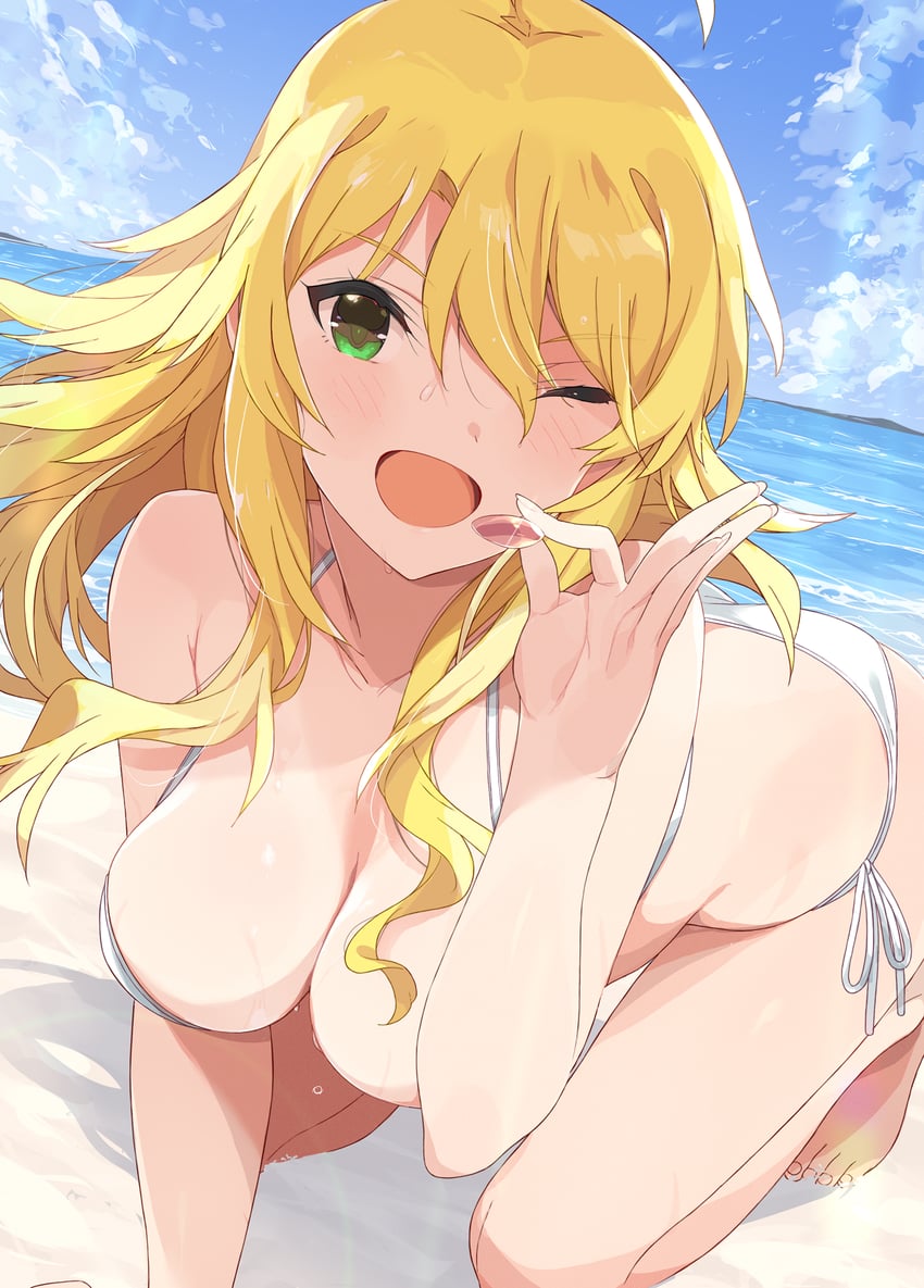 hoshii miki (idolmaster and 2 more) drawn by tetsujin_momoko