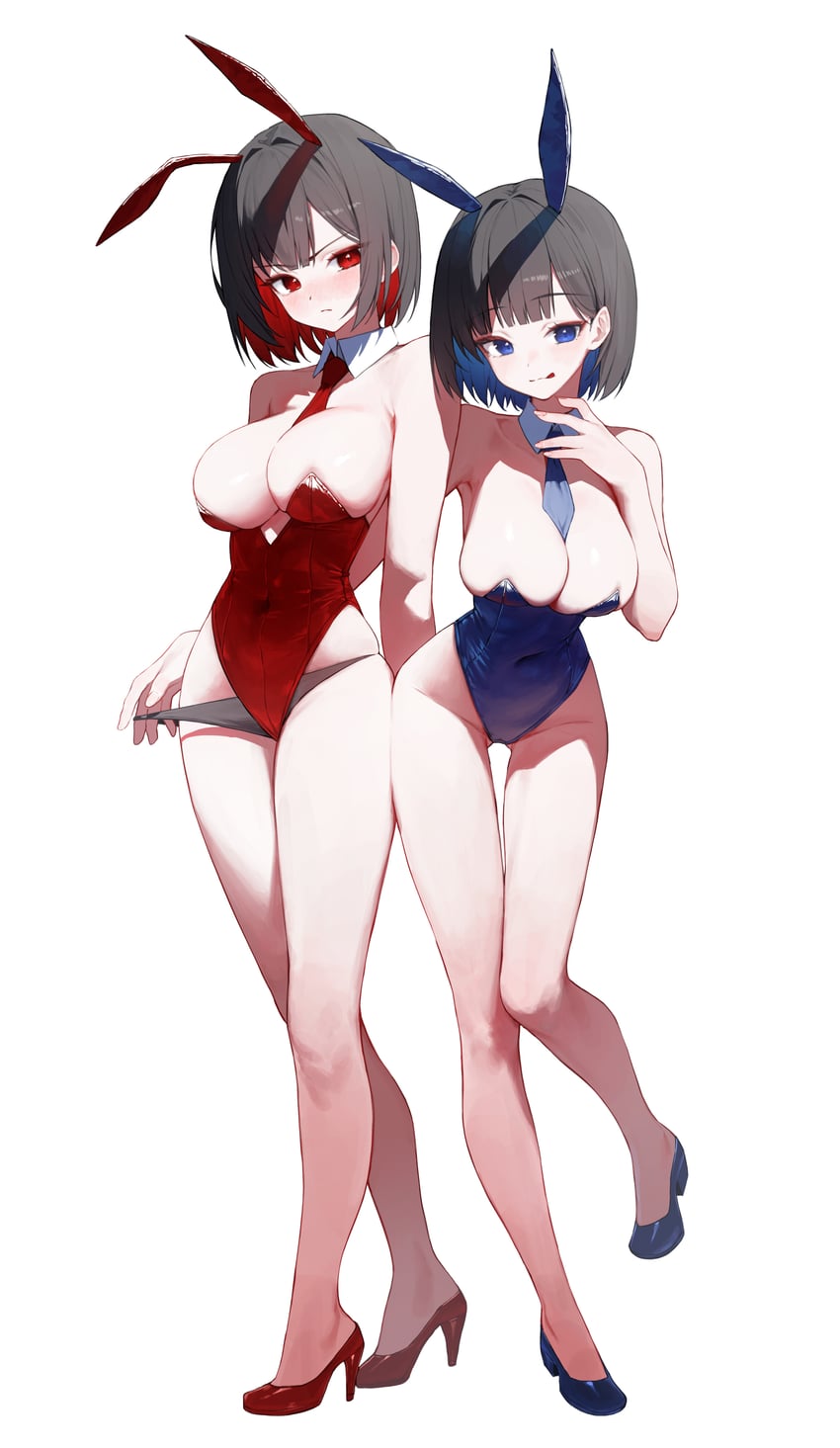 debi and marlene (black survival and 1 more) drawn by huhi_(huhi_1211)