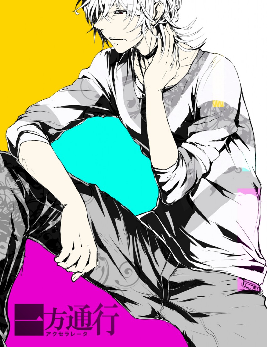 accelerator (toaru majutsu no index) drawn by tomii_(tonbo_a_babel)