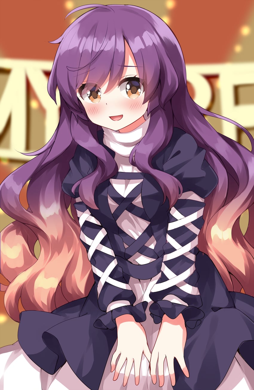 hijiri byakuren (touhou) drawn by ruu_(tksymkw)