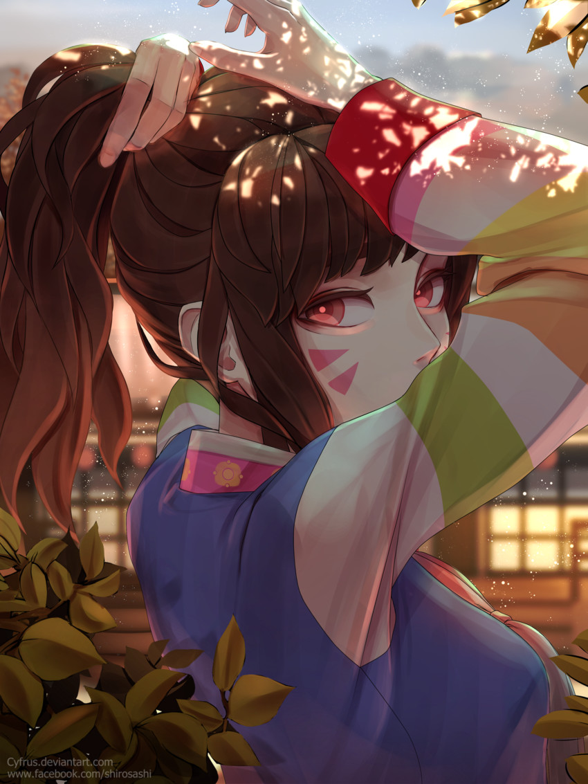 d.va and palanquin d.va (overwatch and 1 more) drawn by cyfrus