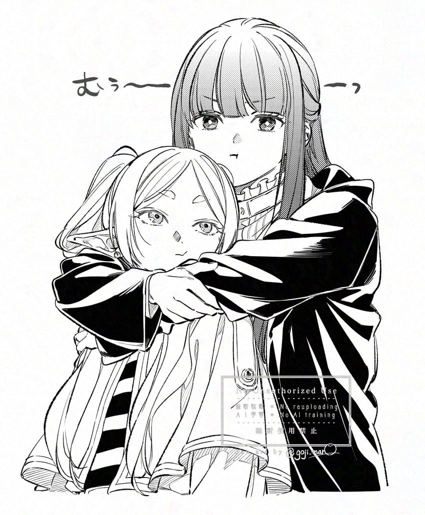 frieren and fern (sousou no frieren) drawn by ddd_ar0
