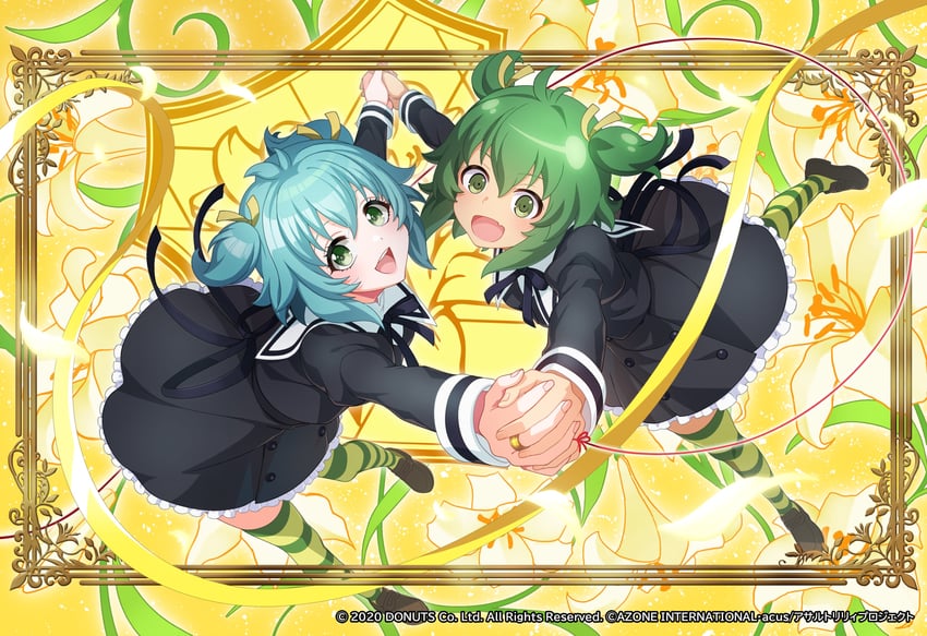 yoshimura thi mai, hanamaki towa, and iwata haruki (assault lily and 1 more)