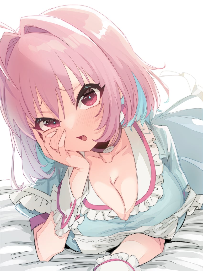 yumemi riamu (idolmaster and 2 more) drawn by sukoyaka_(100hituzi)