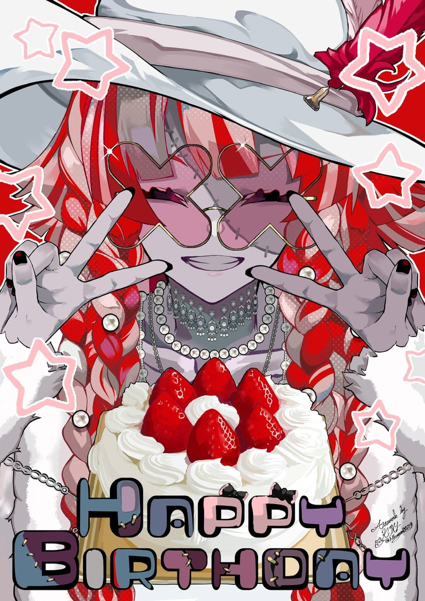 kureiji ollie (hololive and 1 more) drawn by nkonya