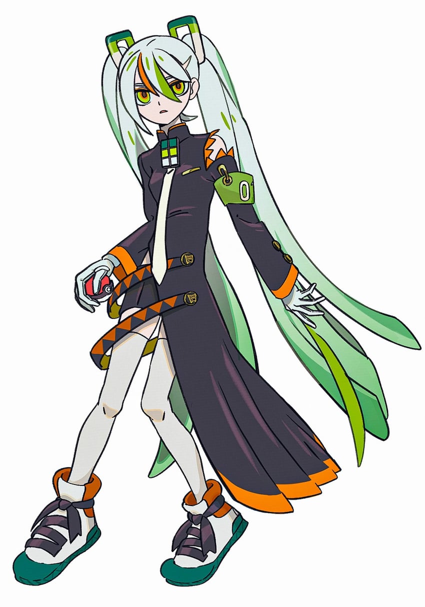 hatsune miku and fighting miku (pokemon and 2 more) drawn by mito_(mito1003pon)
