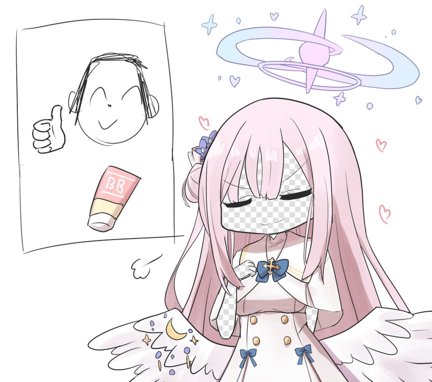 sensei, doodle sensei, and mika (blue archive) drawn by toro_th