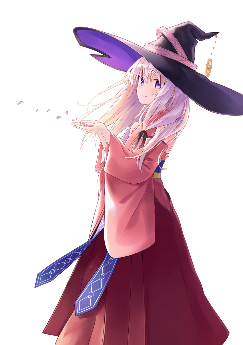 elaina (majo no tabitabi) drawn by azuuru