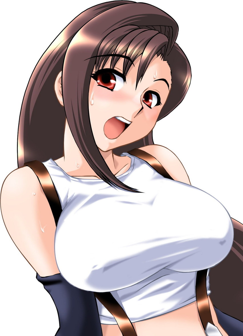 tifa lockhart (final fantasy and 1 more) drawn by toushi_ryoku