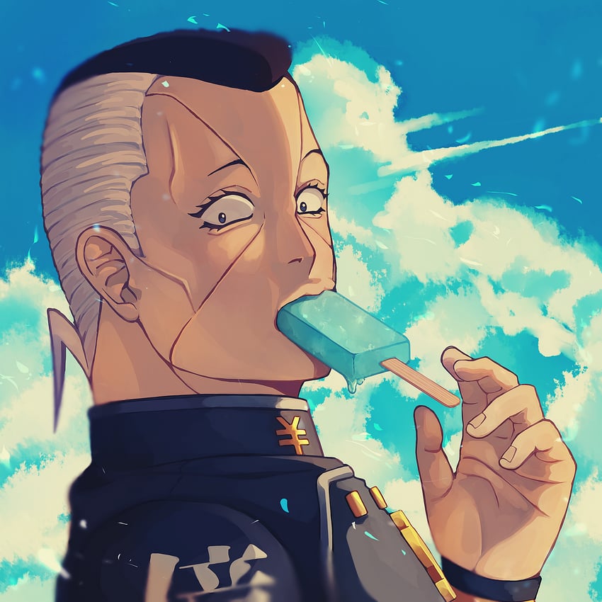 nijimura okuyasu (jojo no kimyou na bouken and 1 more) drawn by siniy