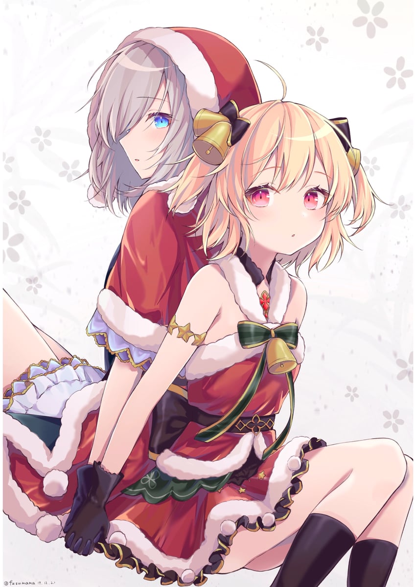 isuzu ren and ayano rika (mahou shoujo madoka magica and 1 more) drawn by fusuma_(ramunezake)