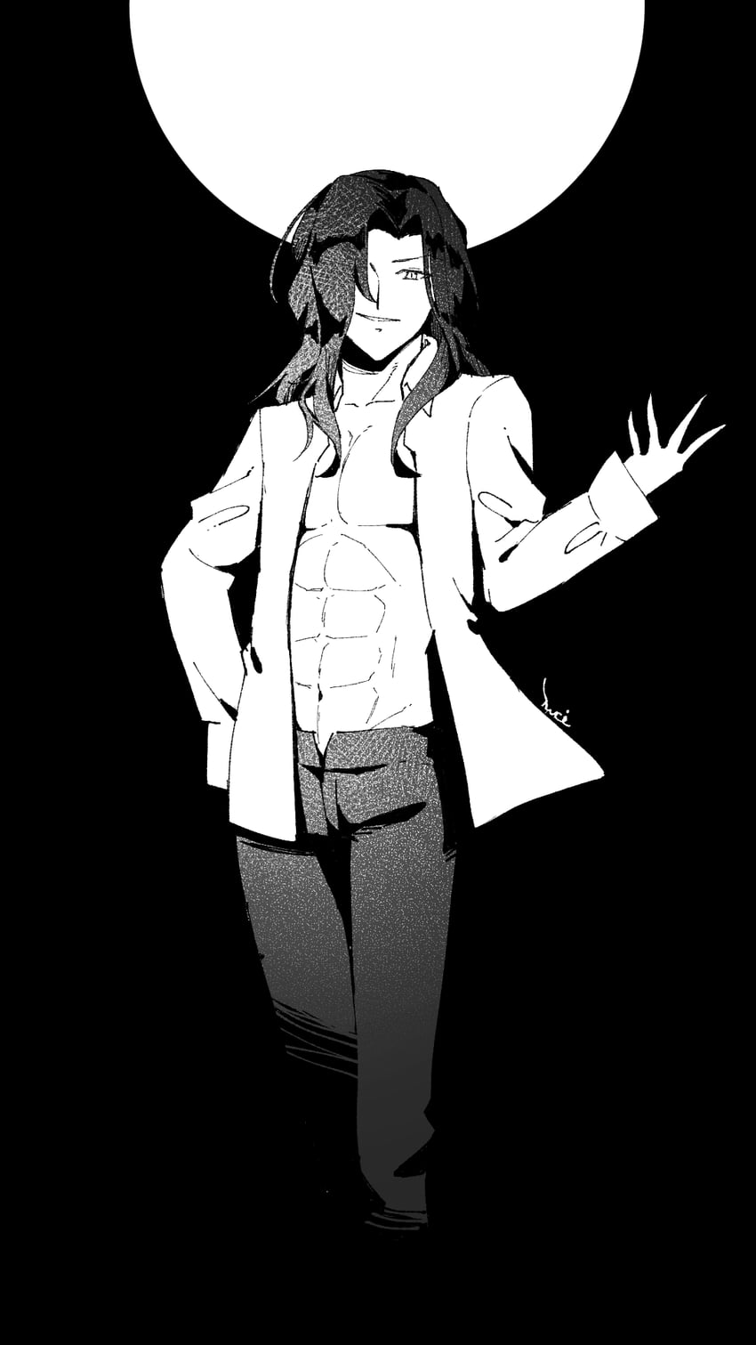 michael roa valdamjong (tsukihime and 1 more) drawn by yukinari_kakuri