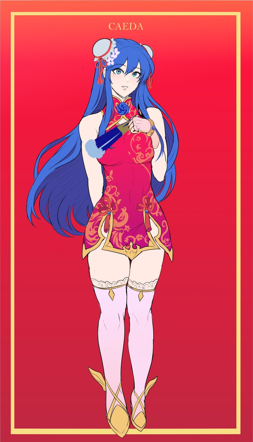 caeda (fire emblem and 2 more) drawn by revolverwing