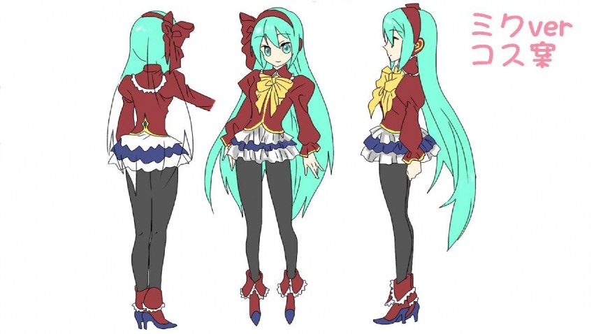 hatsune miku (vocaloid and 3 more) drawn by eika_(eika00)