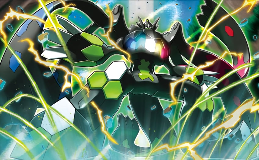 zygarde (pokemon and 1 more) drawn by fukuda_masakazu