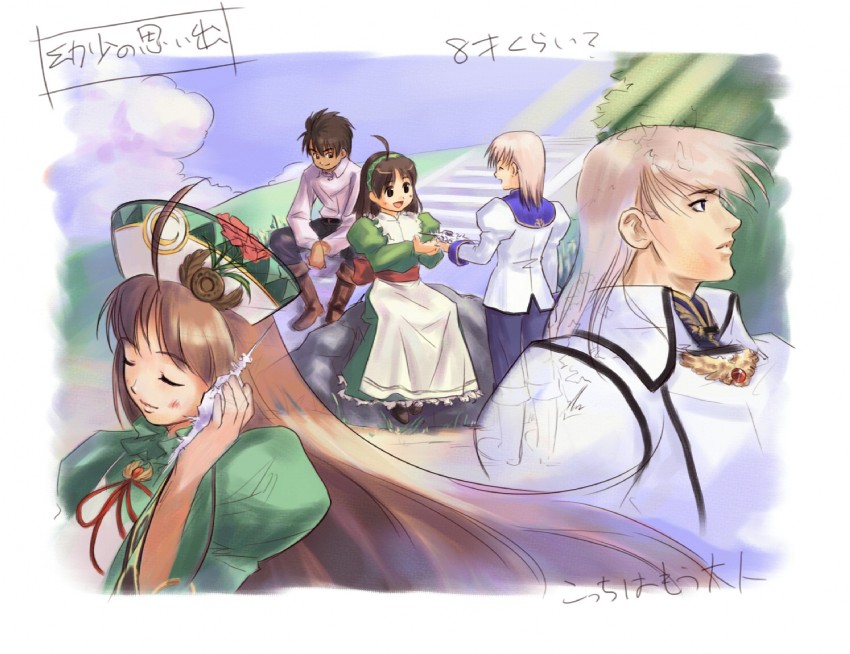 viorate platane, bartholomaus platane, and rodefried santar (atelier and 1 more) drawn by futaba_jun