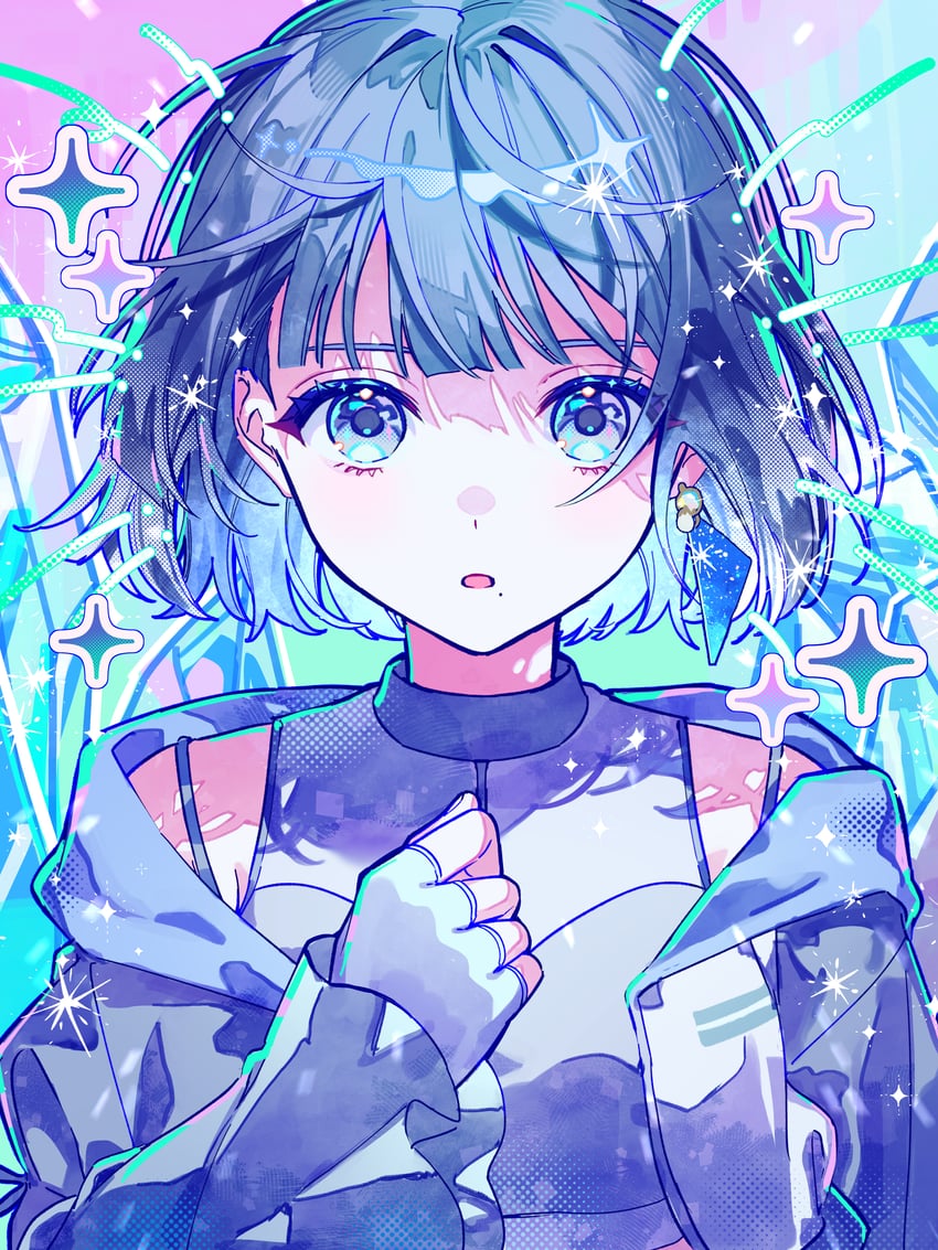 hataya misuzu (idolmaster and 1 more) drawn by kawai_irori