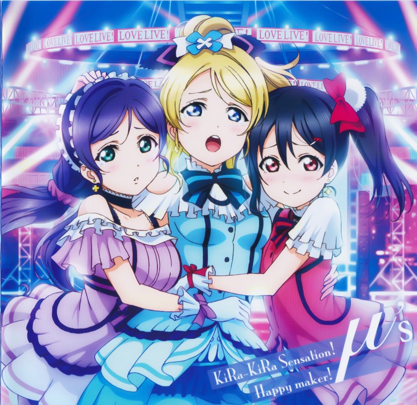tojo nozomi, yazawa nico, and ayase eli (love live! and 1 more)