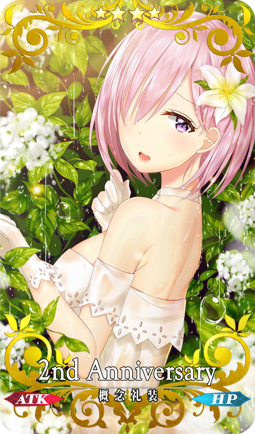 mash kyrielight (fate and 1 more) drawn by junpaku_karen