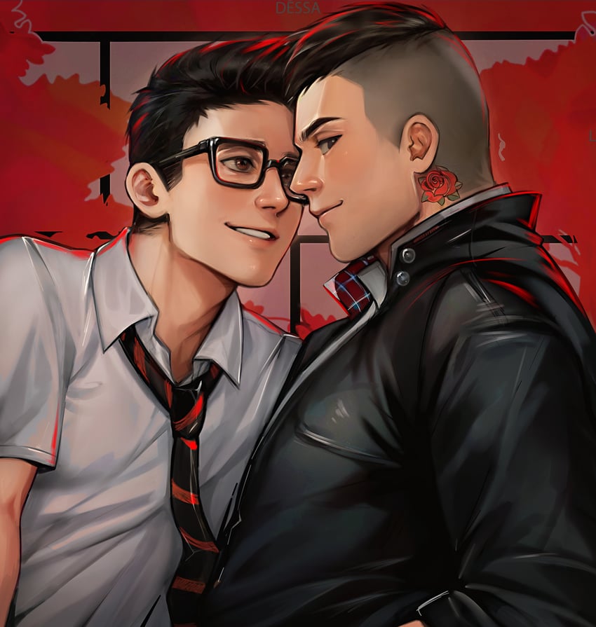 david king and dwight fairfield (dead by daylight) drawn by dessa_nya