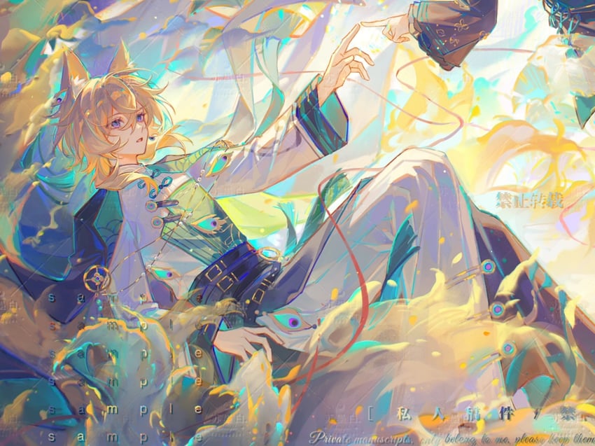 original drawn by laobaijintian_buhuahua
