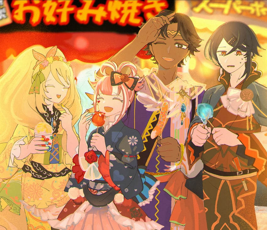 celine, hortensia, alcryst, and fogado (fire emblem and 1 more) drawn by sasaki_(dkenpisss)