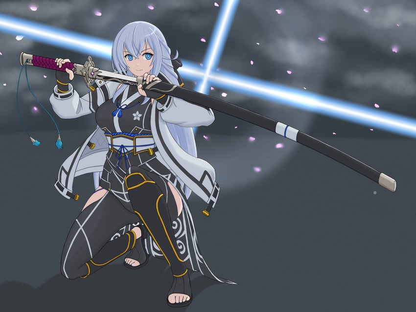 shizuna rem misurugi (eiyuu densetsu and 2 more) drawn by koukuchi_ero