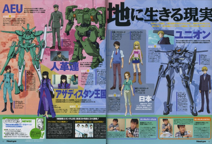 marina ismail, louise halevy, graham aker, sergei smirnov, saji crossroad, and 5 more (gundam and 1 more)