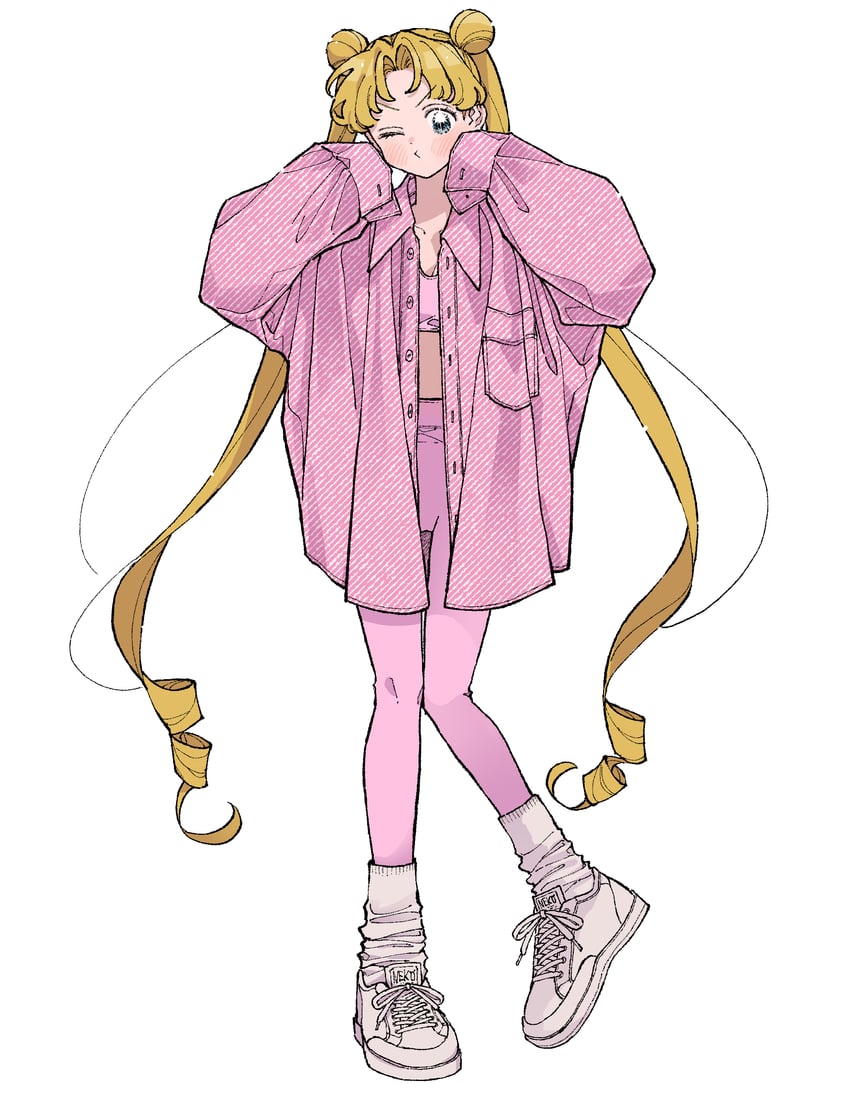 tsukino usagi (bishoujo senshi sailor moon) drawn by neginoaoitokoro
