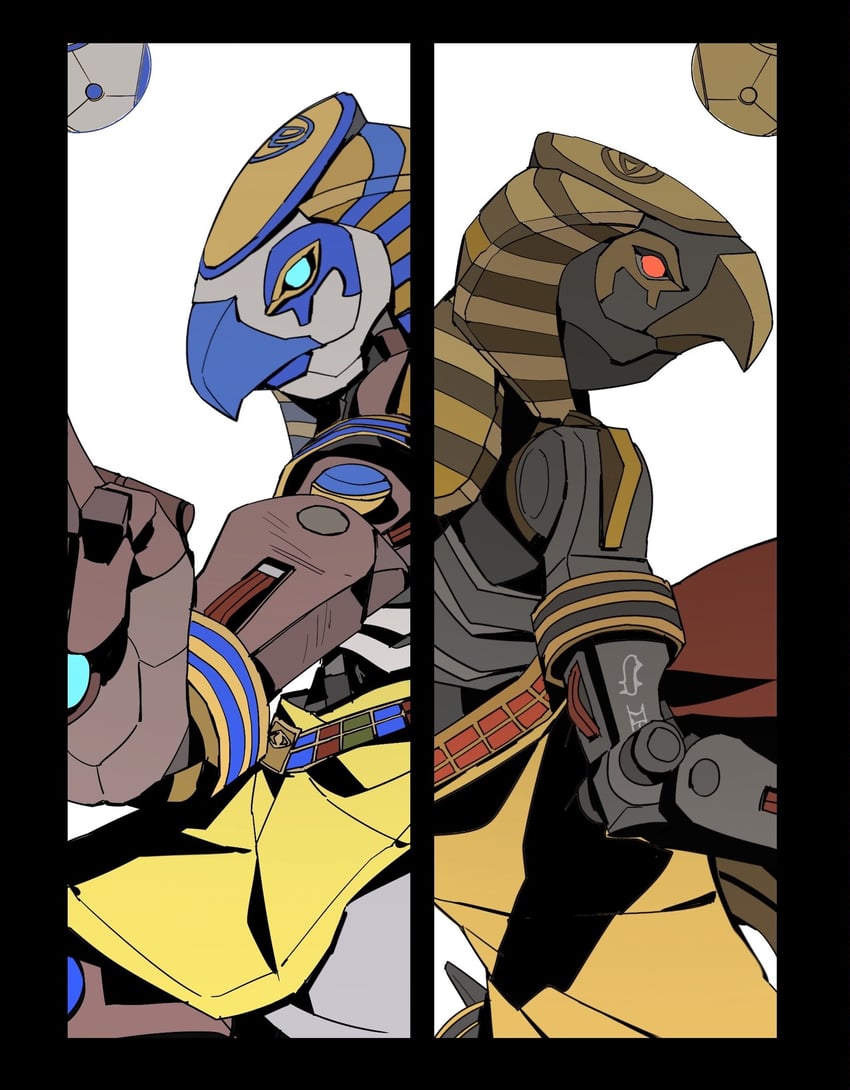 zenyatta, sunyatta, and ra zenyatta (overwatch and 1 more) drawn by sw56441674