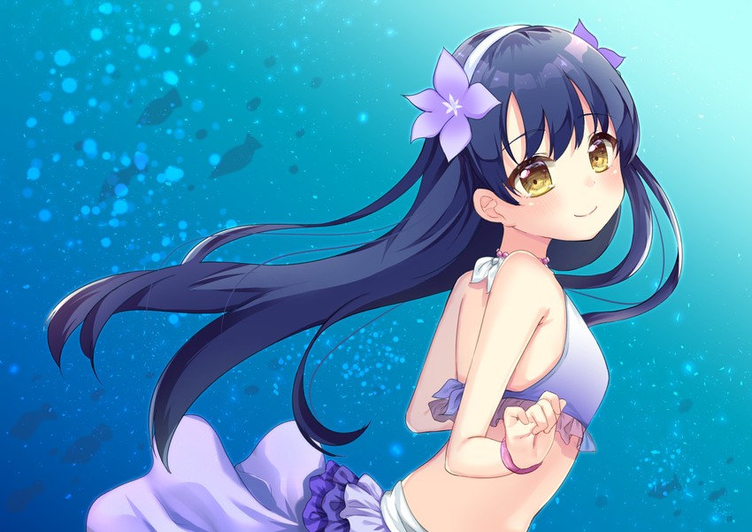 sonoda umi (love live! and 1 more) drawn by suzu_(minagi)
