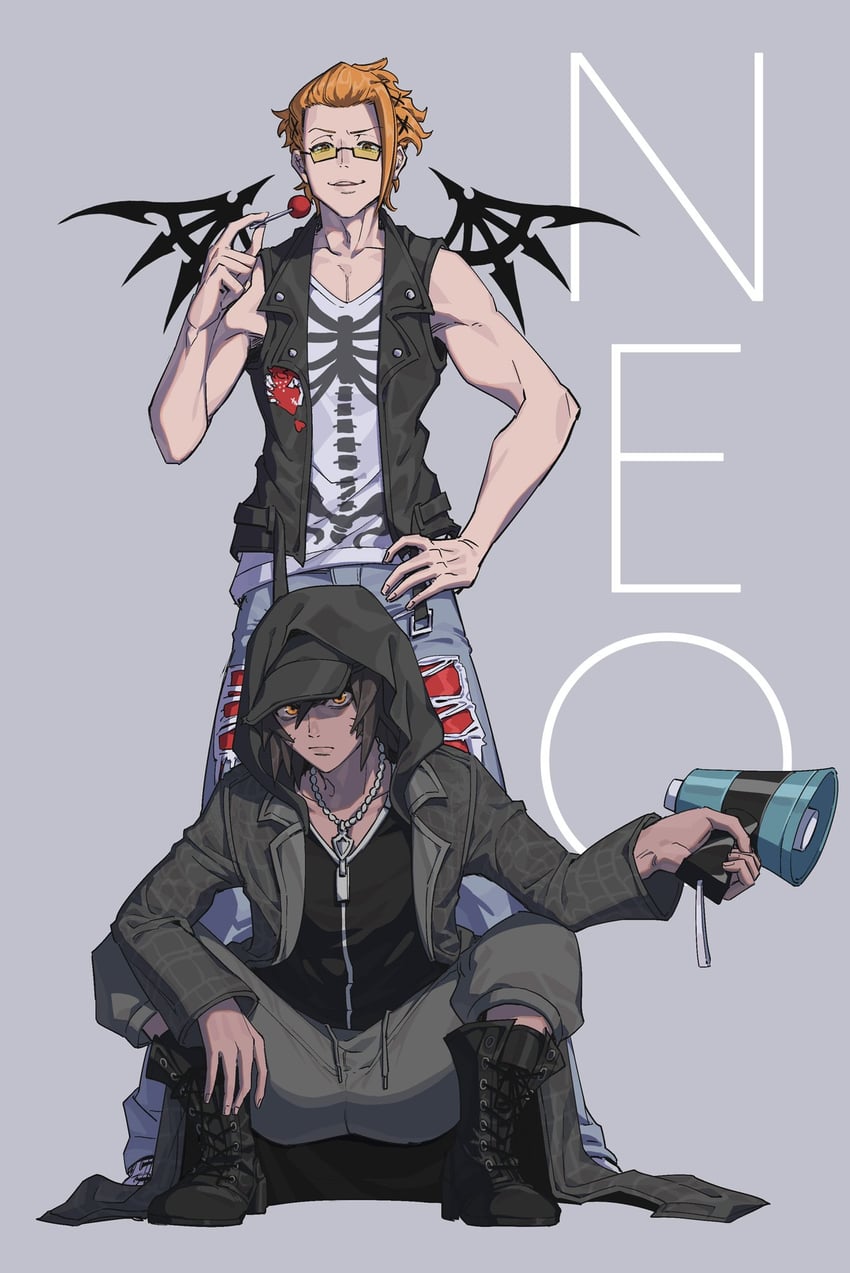 minamimoto sho and kariya koki (subarashiki kono sekai and 1 more) drawn by ohji130