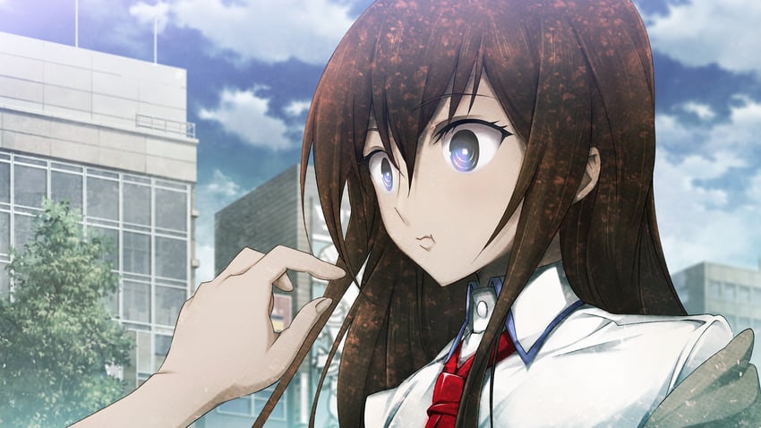 makise kurisu (steins;gate and 1 more) drawn by huke