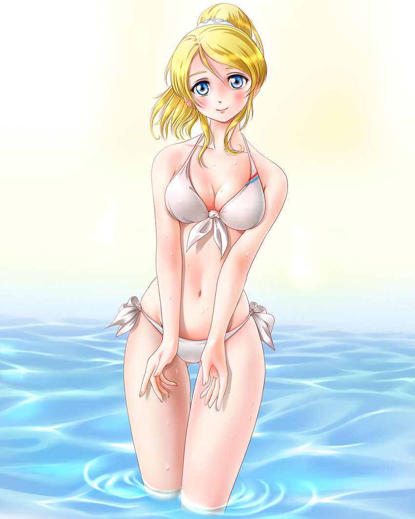 ayase eli (love live! and 1 more) drawn by miharin