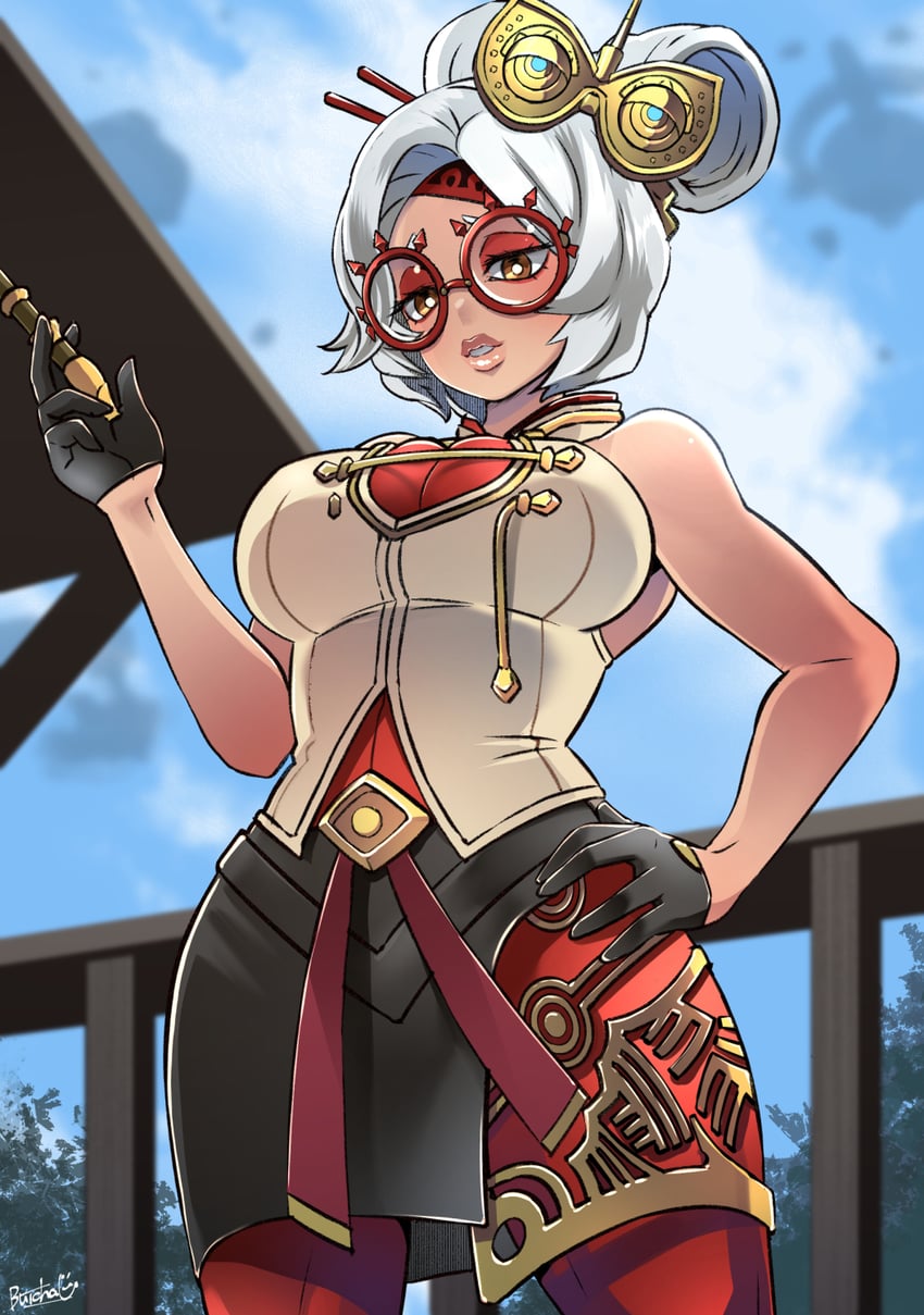 purah (the legend of zelda and 1 more) drawn by butcha-u