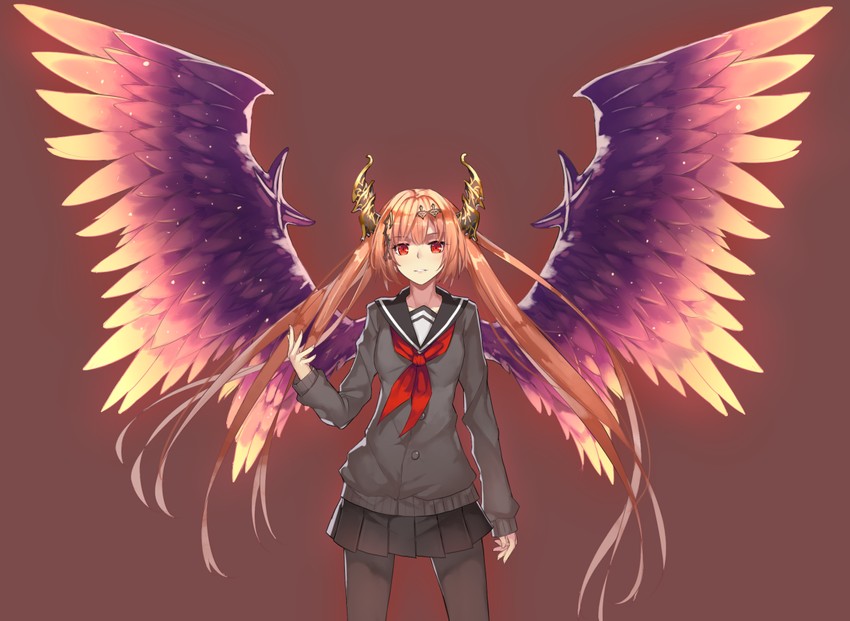 dark angel olivia (shingeki no bahamut) drawn by musyne_xsk