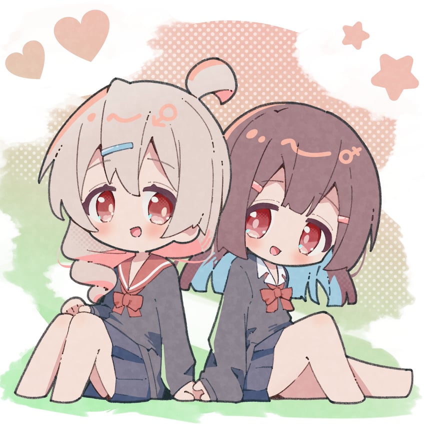 oyama mahiro and hozuki momiji (onii-chan wa oshimai!) drawn by arata_yasiki
