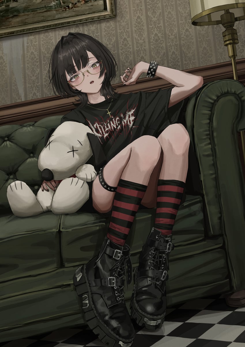 snoopy (original and 1 more) drawn by gishiki_(gshk)