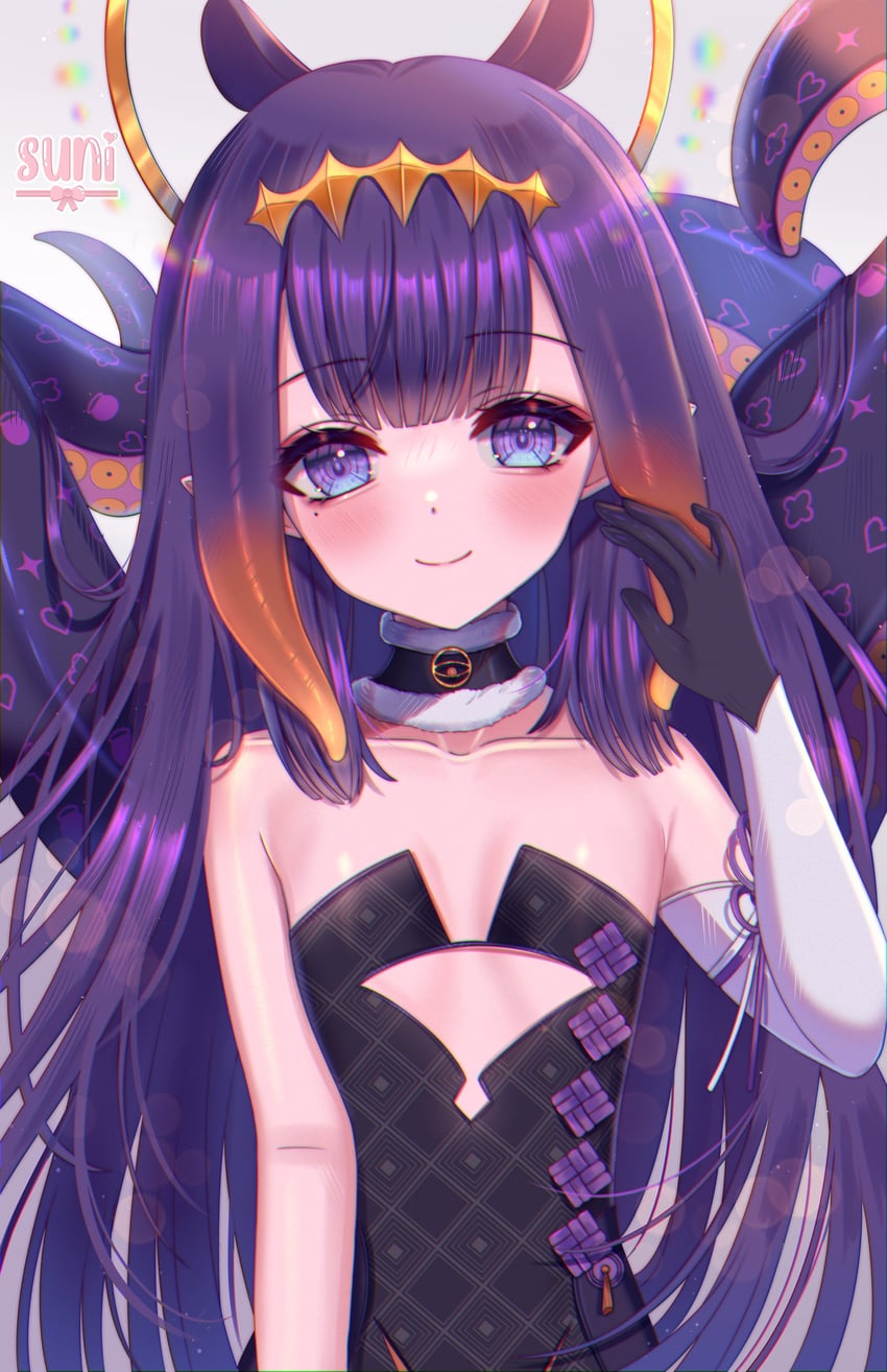 ninomae ina'nis (hololive and 1 more) drawn by su_niii