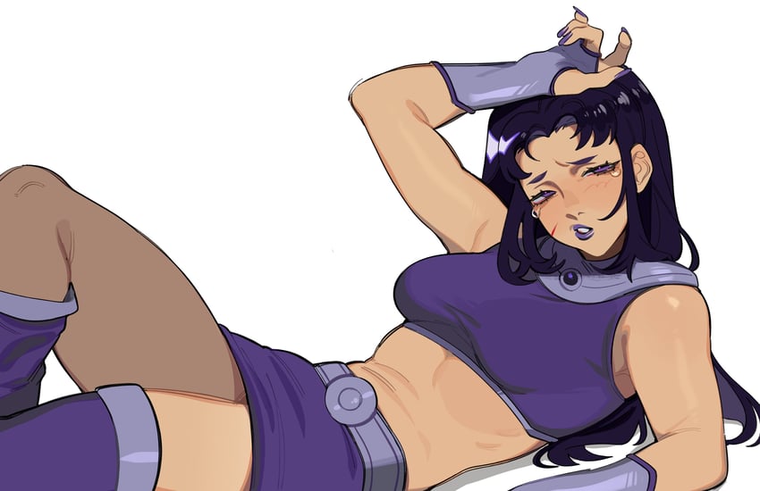 blackfire (dc comics and 1 more) drawn by porqueloin