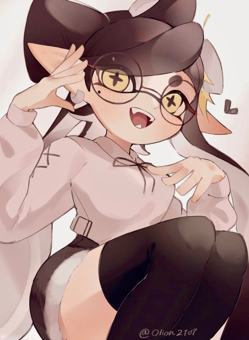 callie (splatoon and 1 more) drawn by olion_2101