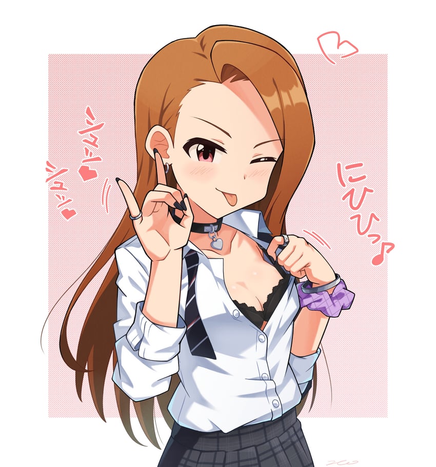 minase iori (idolmaster and 2 more) drawn by kim_da-yoon