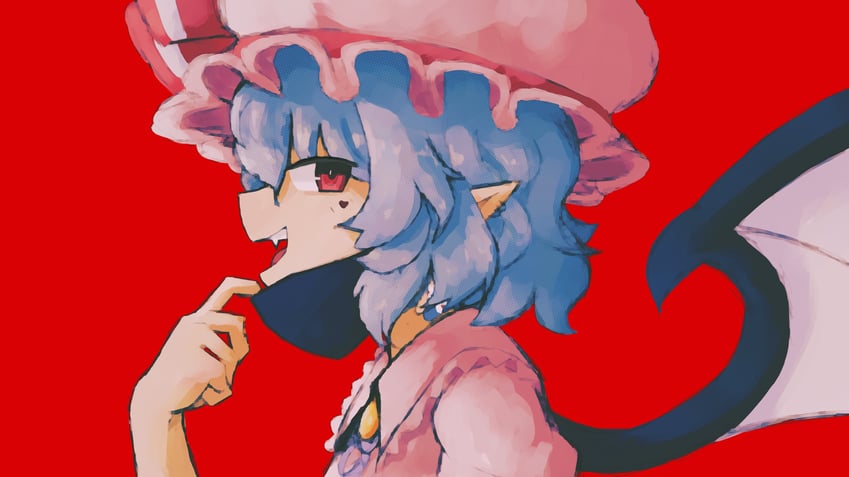 remilia scarlet (touhou and 1 more) drawn by iesonatana